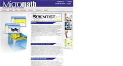 Desktop Screenshot of micromath.com